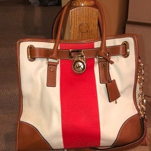 Michael Kors Hamilton Large Purse/Satchel